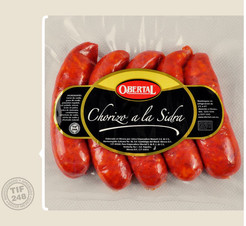 Chorizo a la sidra Obertal,550grs.