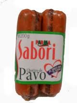 Chorizo de pavo Sabori,paq 200grs.