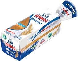 Pan Bimbo blanco, grande.