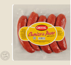 Chorizo de pavo Obertal,pza.
